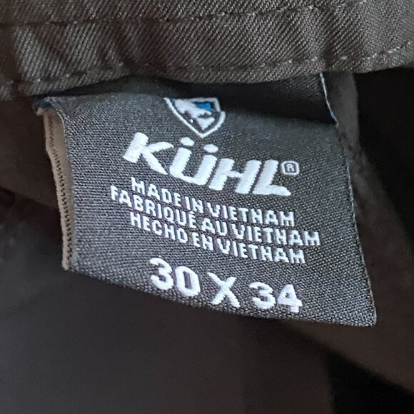 KUHL Silencr Rogue Pant 30x34 Tapered Fit Ripstop Stretch Carbon Gray NWT - Picture 9 of 13